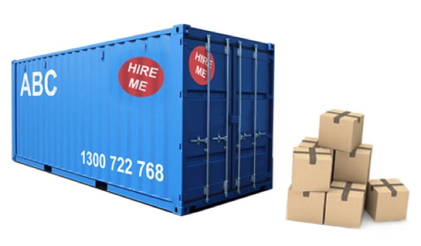 Hiring a shipping container for storage in Melbourne